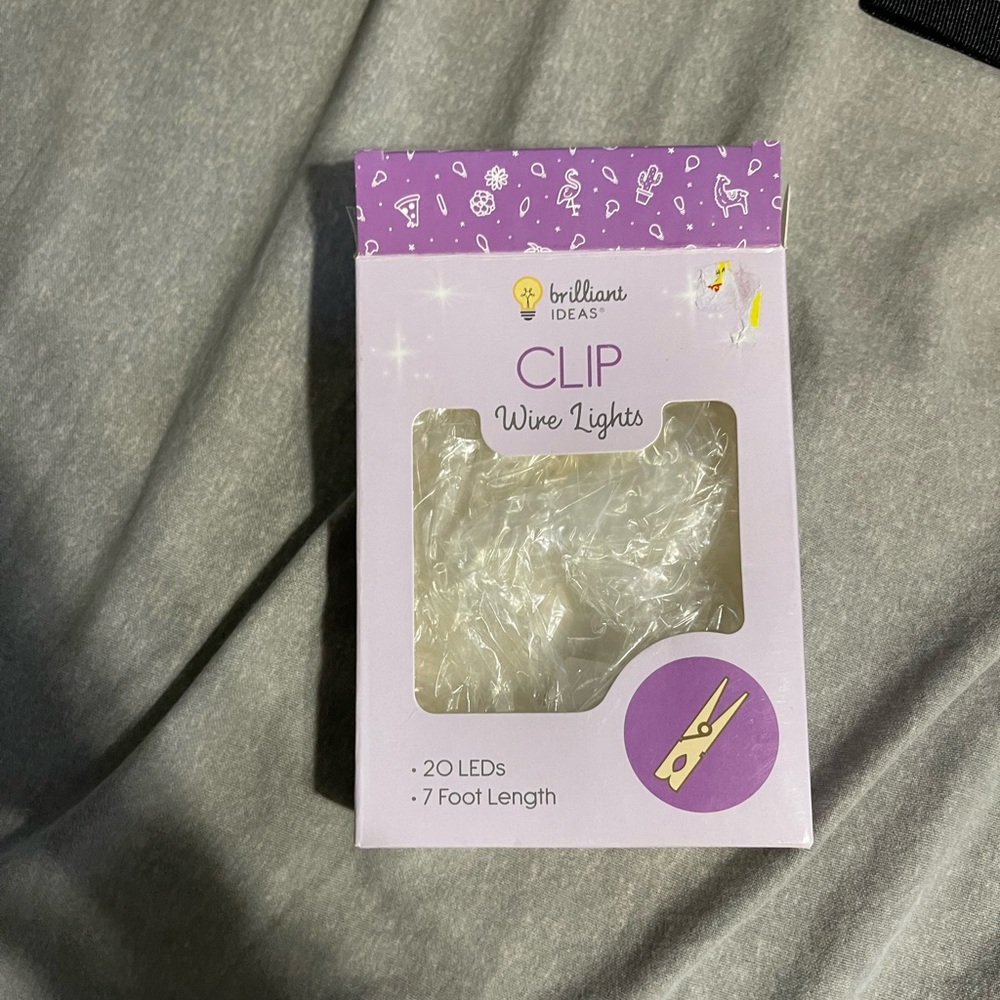 Clip wire lights